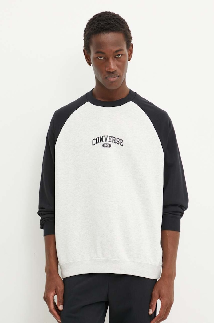Converse bluza pozostałe szary 10027641.A03