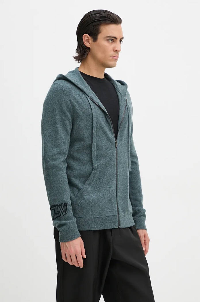 Oblečení Vlněný svetr ZADIG&VOLTAIRE KMCA00223 modrá