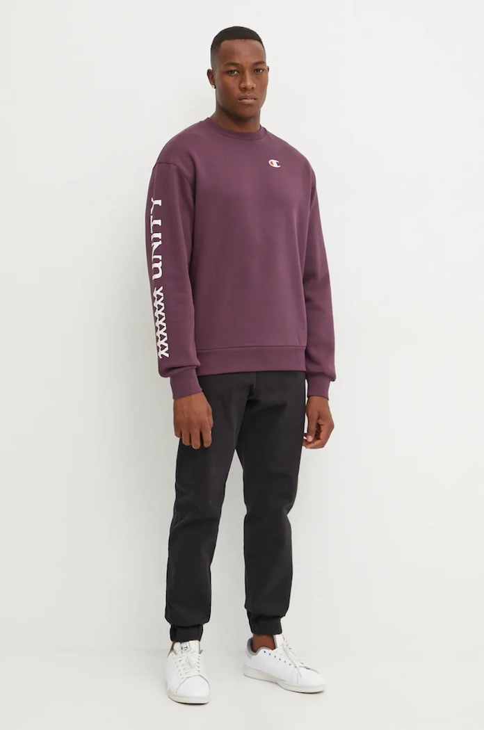 Champion bluza 220427 fioletowy AW24