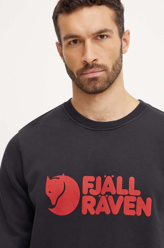 Fjallraven bluza dresowa Fjällräven Logo czarny F84142.550