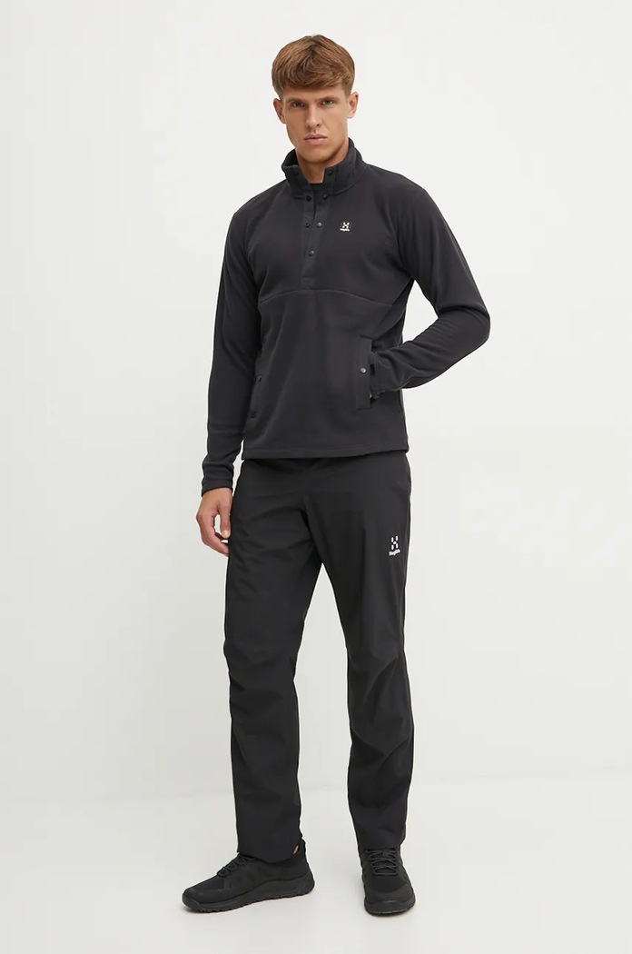 Sportovní mikina Haglöfs Mora Mid 606556 černá AW25