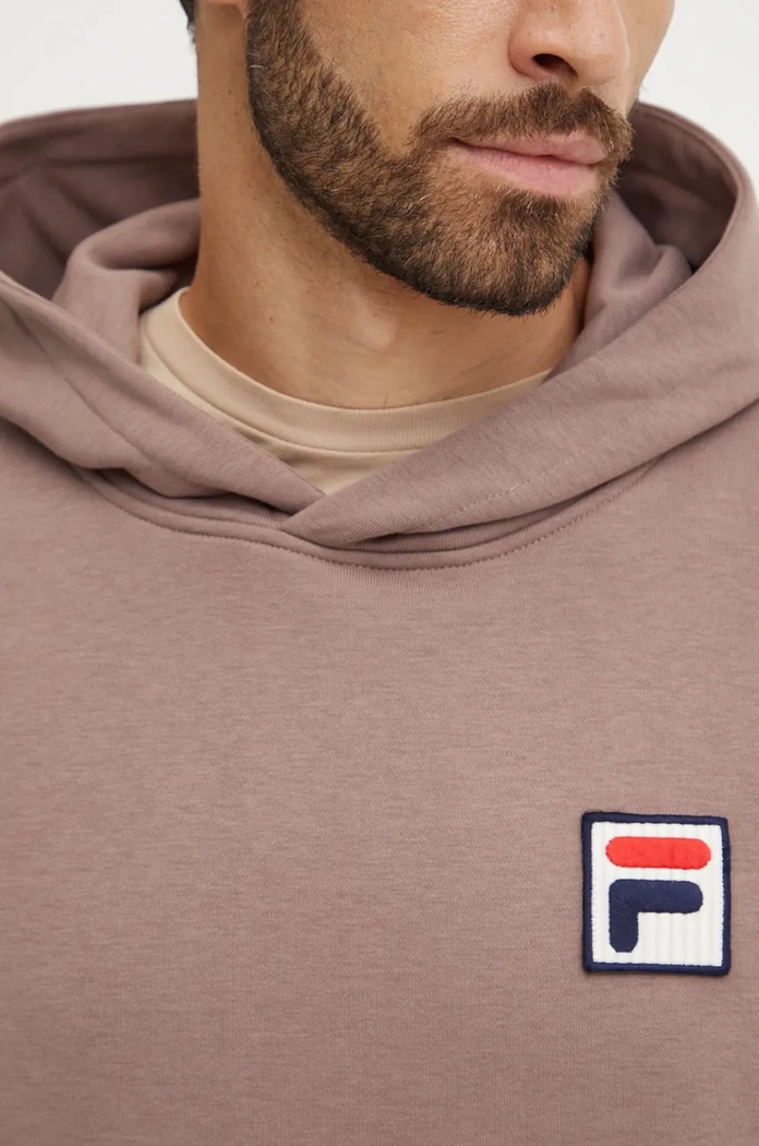 Fila bluza Borgholm FAU0148 brązowy
