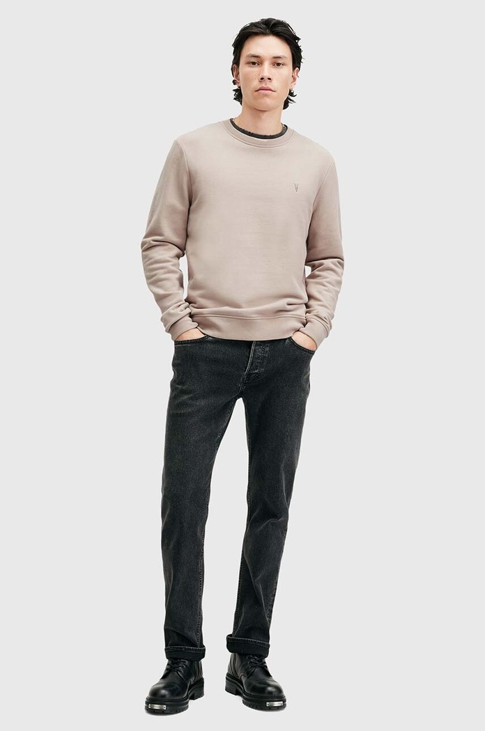 AllSaints bluza beżowy M037NB