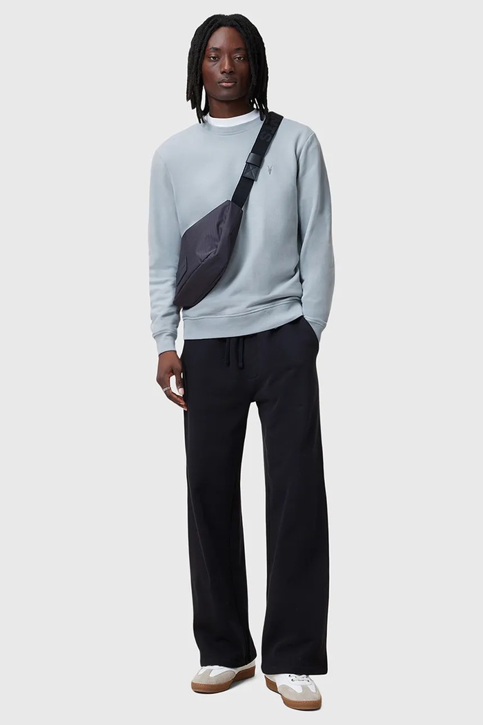 AllSaints mikina modrá M037NB