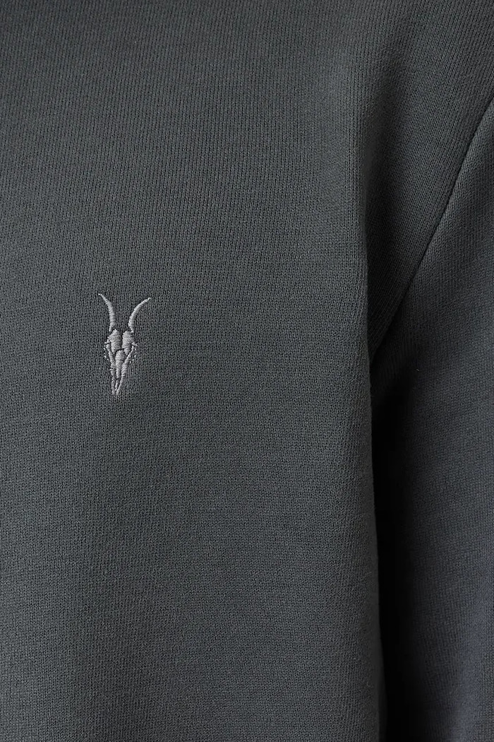 AllSaints mikina M037NB sivá