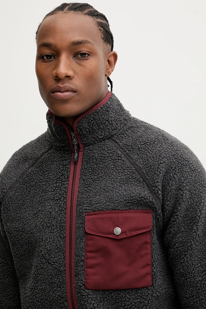 Fjallraven bluza polarowa Vardag Pile Fleece M szary F84158.030.352