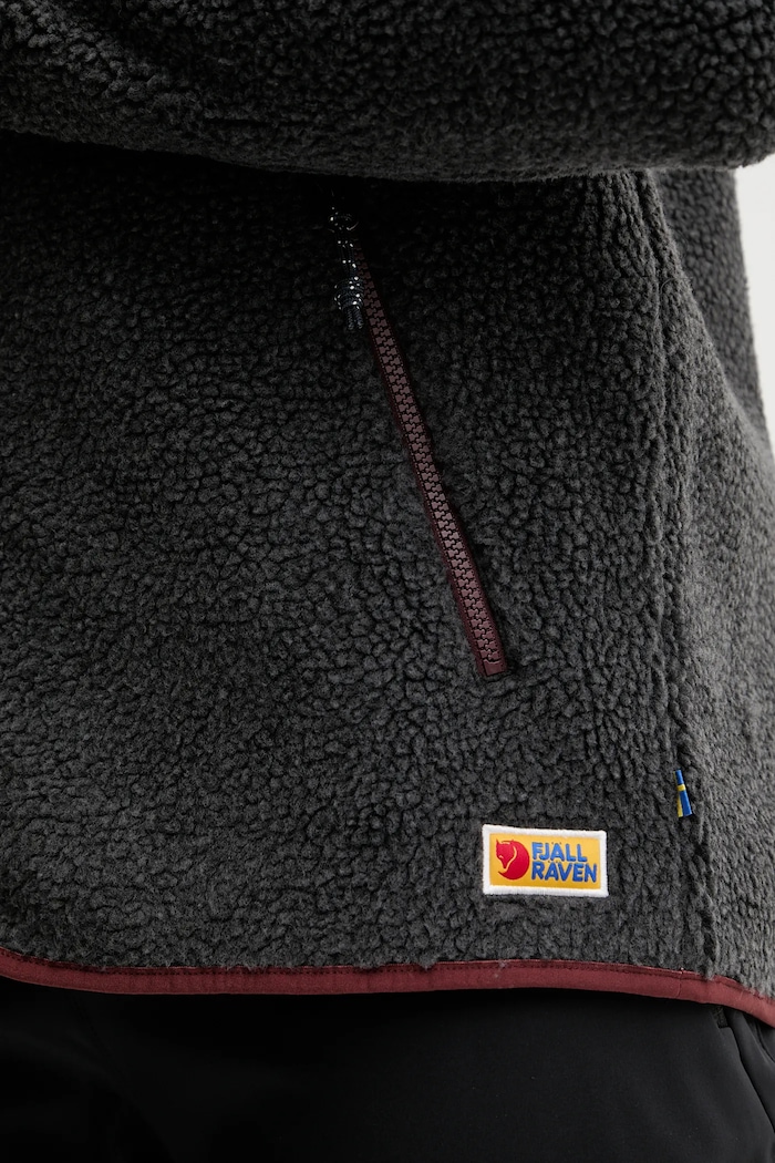 Fjallraven bluza polarowa Vardag Pile Fleece M F84158.030.352 szary