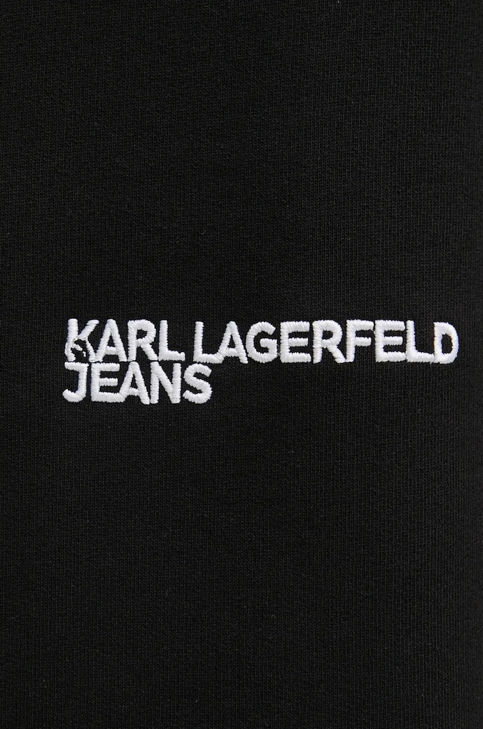 Karl Lagerfeld Jeans bluza bawełniana 246D1801 czarny