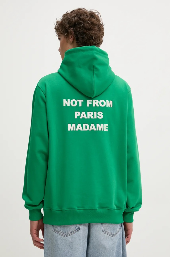 Drôle de Monsieur bluza uni verde E.HO162.CO127.GN