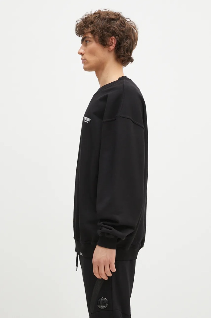 Бавовняна кофта Represent Represent Owners Club Sweater OCM41115.001 чорний SS25