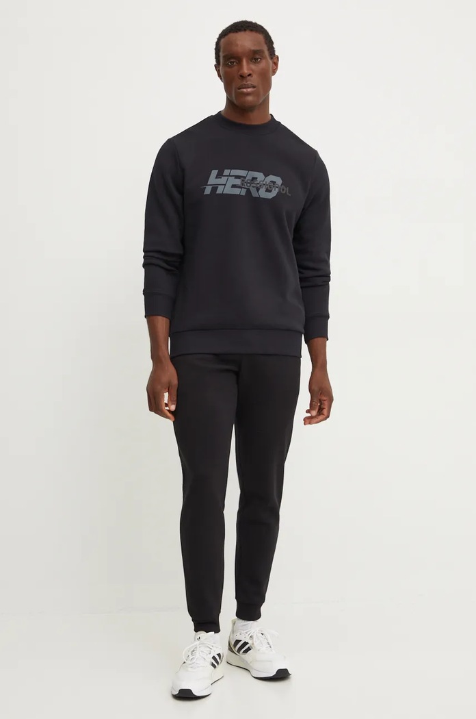 Rossignol Bluza bawełniana HERO RLNMS03 czarny AW24