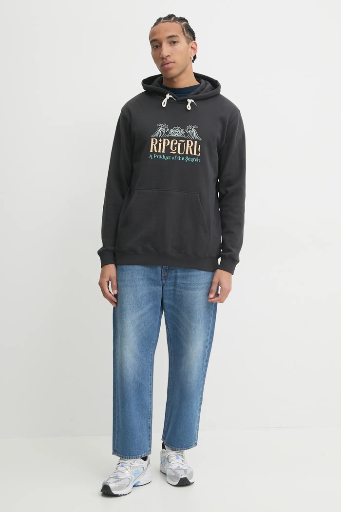 Rip Curl bluza DOWN THE LINE 06HMFL gri AW24