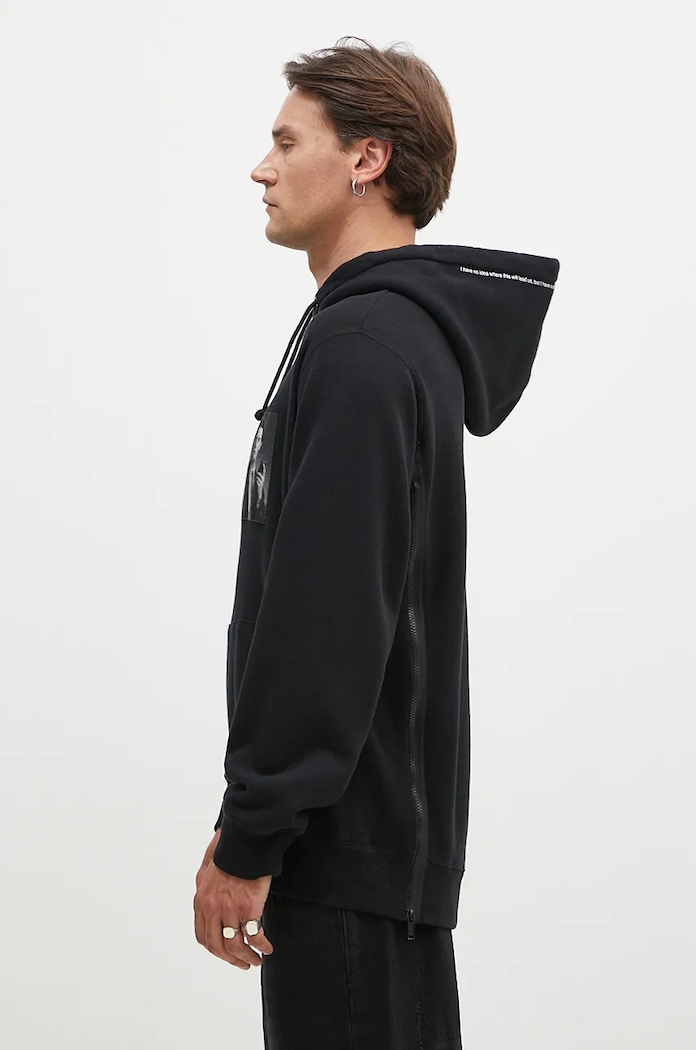 Undercover cotton sweatshirt C/S UC2D4801.3 black AW24