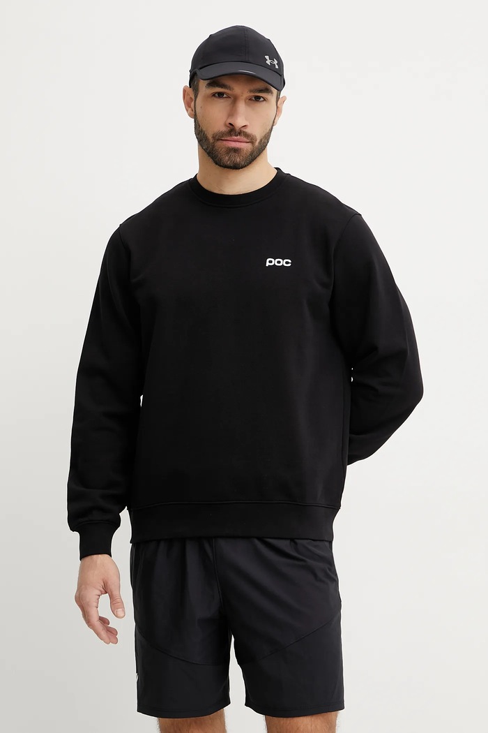 POC Bluza bawełniana czarny 61651