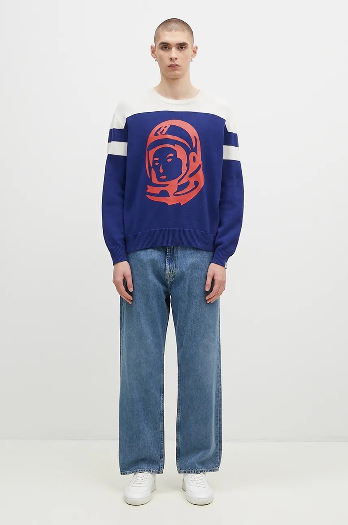 Светр з домішкою кашеміру Billionaire Boys Club Astro Knitted Crewneck B24325