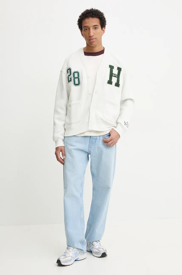 Hollister Co. felpa KI322.4156.178 beige AW24