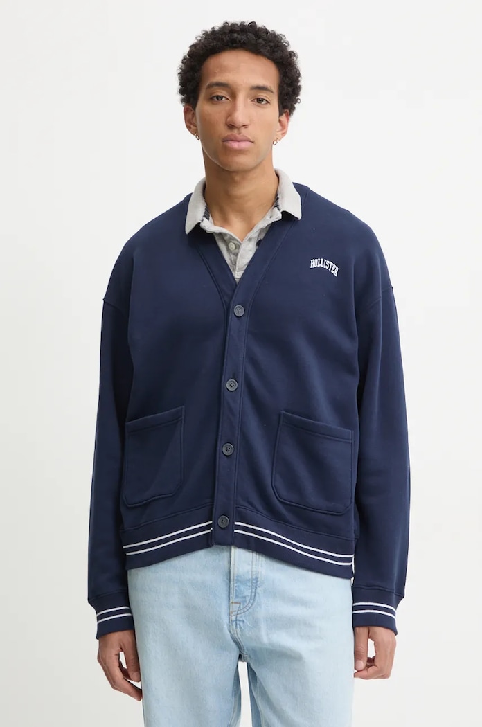 Pulover Hollister Co. Drugo mornarsko modra KI322.4156.200