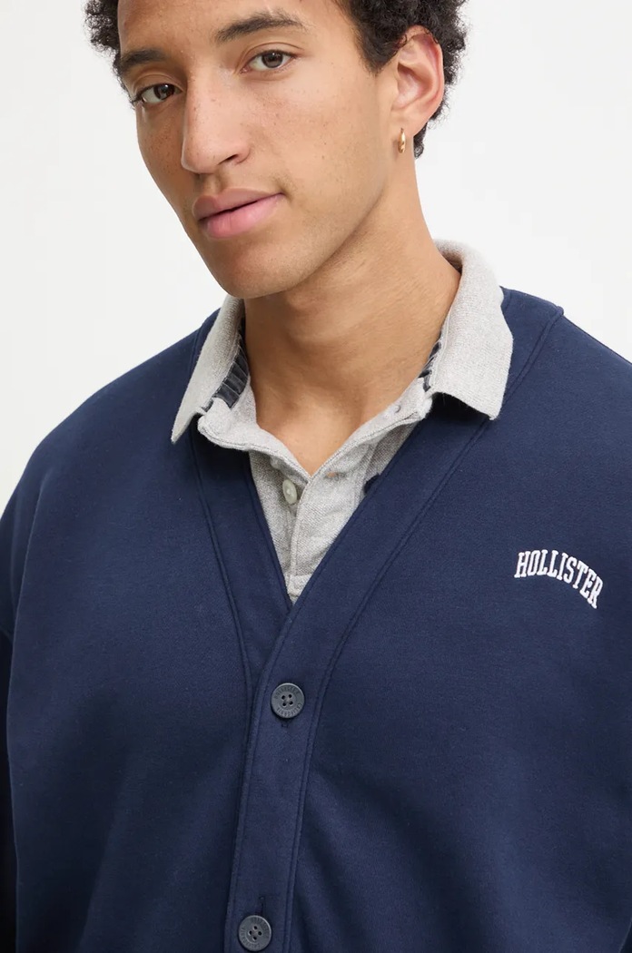Pulover Hollister Co. mornarsko modra KI322.4156.200