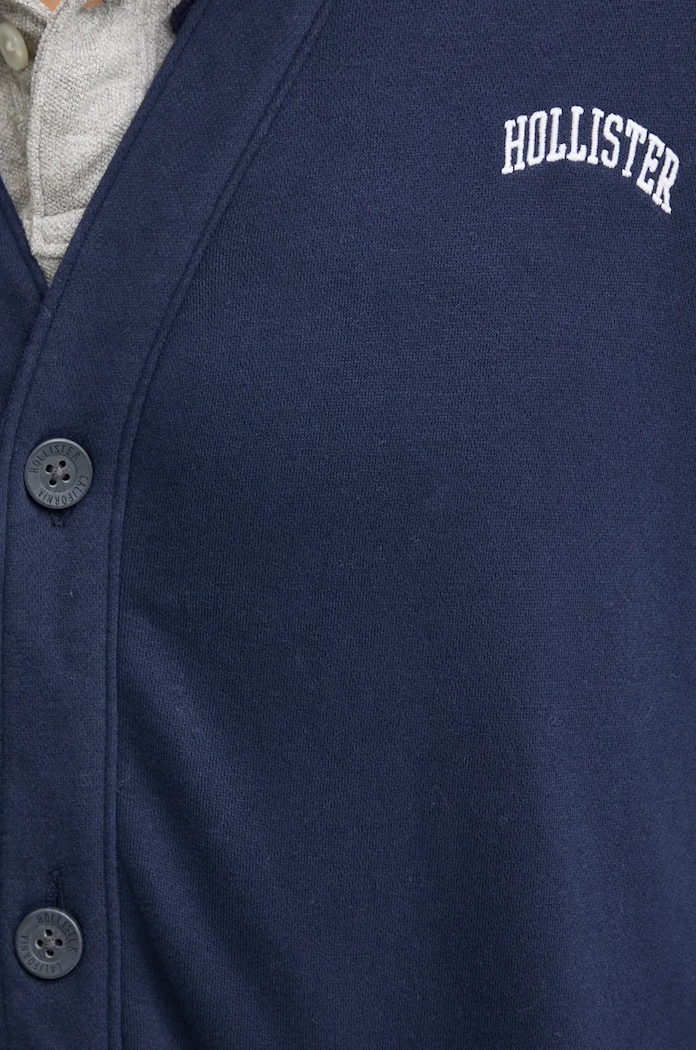 Pulover Hollister Co. KI322.4156.200 mornarsko modra