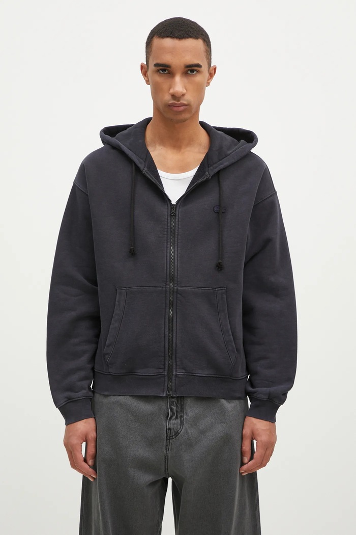 Lacoste cotton sweatshirt cotton black SH2830