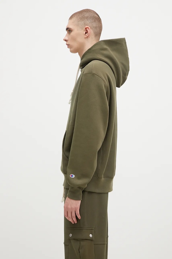 Mikina Champion Hooded Sweatshirt 220705 zelená AW24