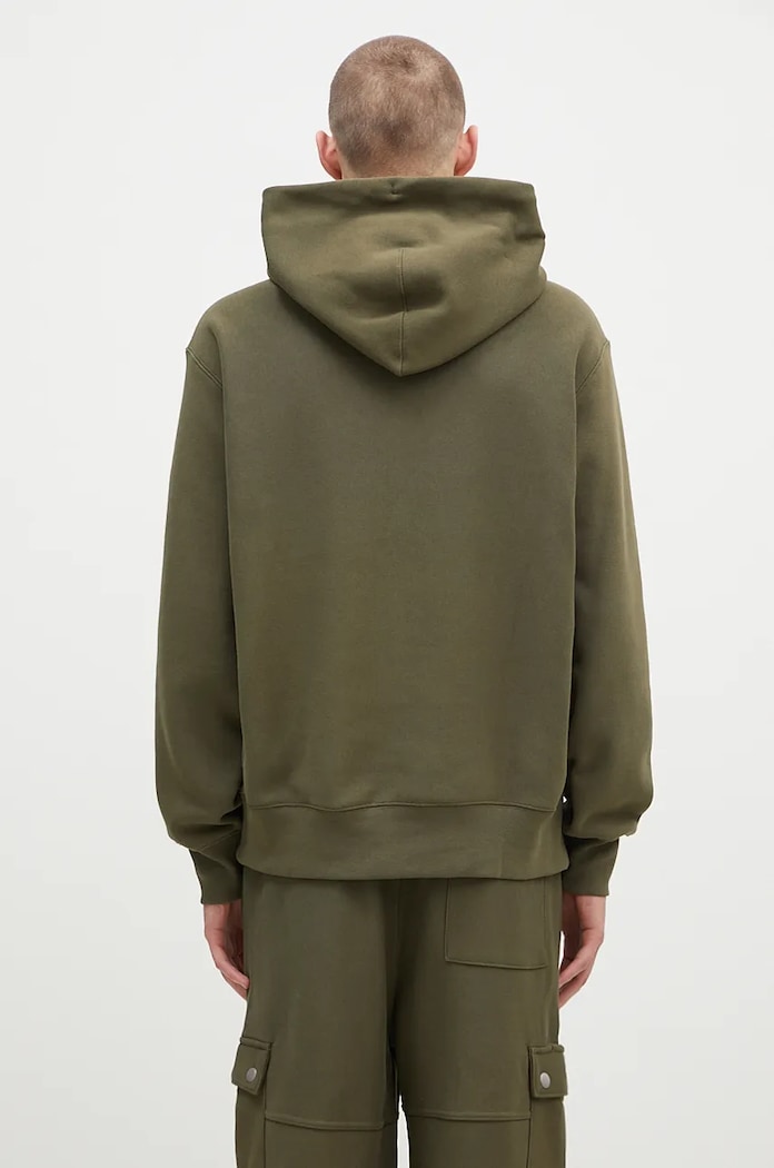 Oblečenie Mikina Champion Hooded Sweatshirt 220705 zelená