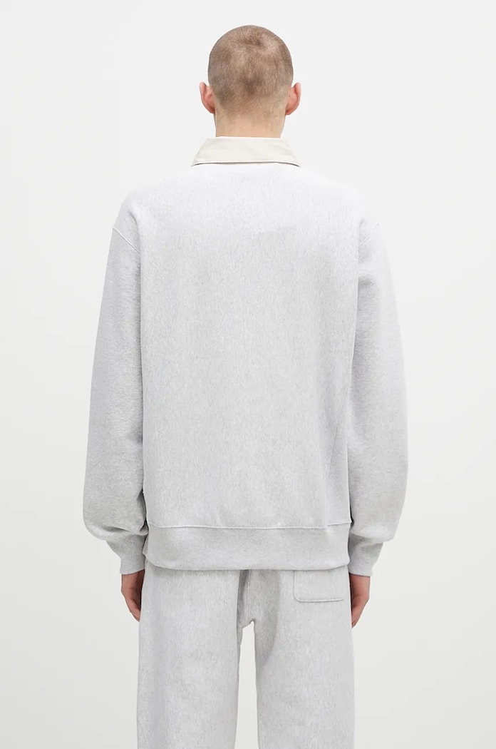 Ρούχα Μπλούζα Champion Polo Neck Sweatshirt 220708 γκρί