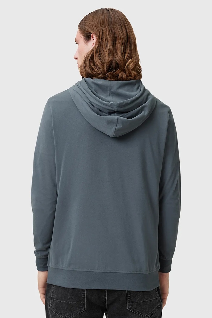 Odzież AllSaints bluza bawełniana BRACE M032JB niebieski