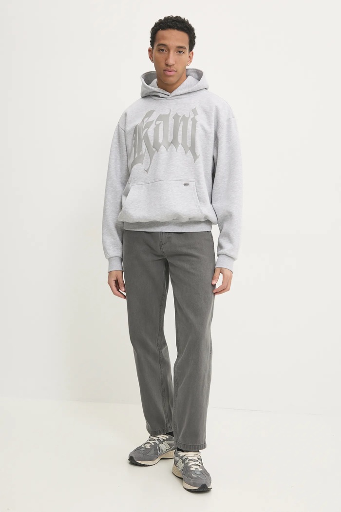 Mikina Karl Kani 60210183 šedá AW24