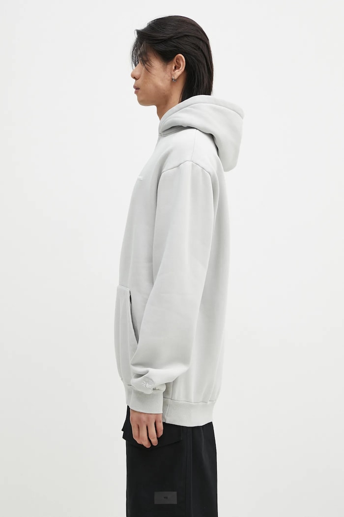 Mikina Butter Goods Basic Pullover Hood BG243203 sivá AW24