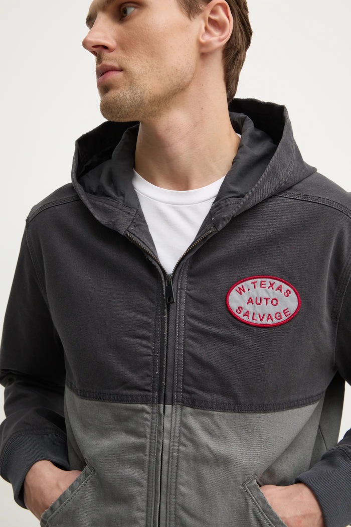 Bunda Hollister Co. sivá KI332.4146.901