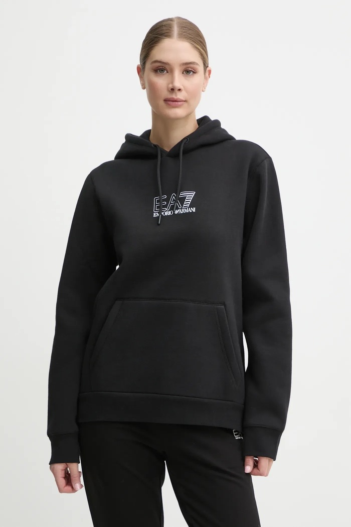 Odjeća Dukserica EA7 Emporio Armani PJZXZ.6DUM18.1200 crna