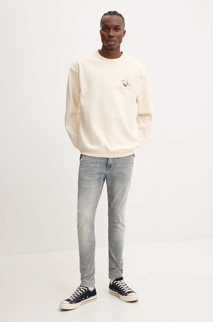 Filling Pieces bluza bawełniana beżowy 74514089936