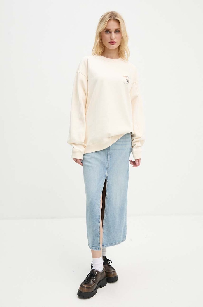 Filling Pieces bluza bawełniana 74514089936 beżowy