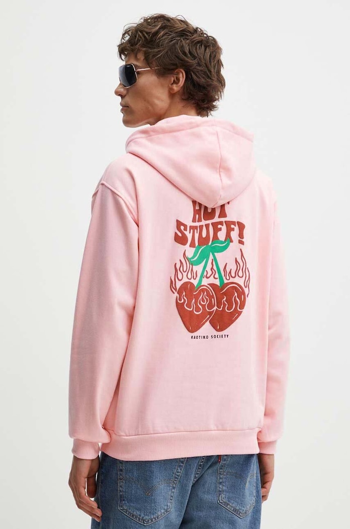 Bluza Kaotiko AM095.01.G002 różowy