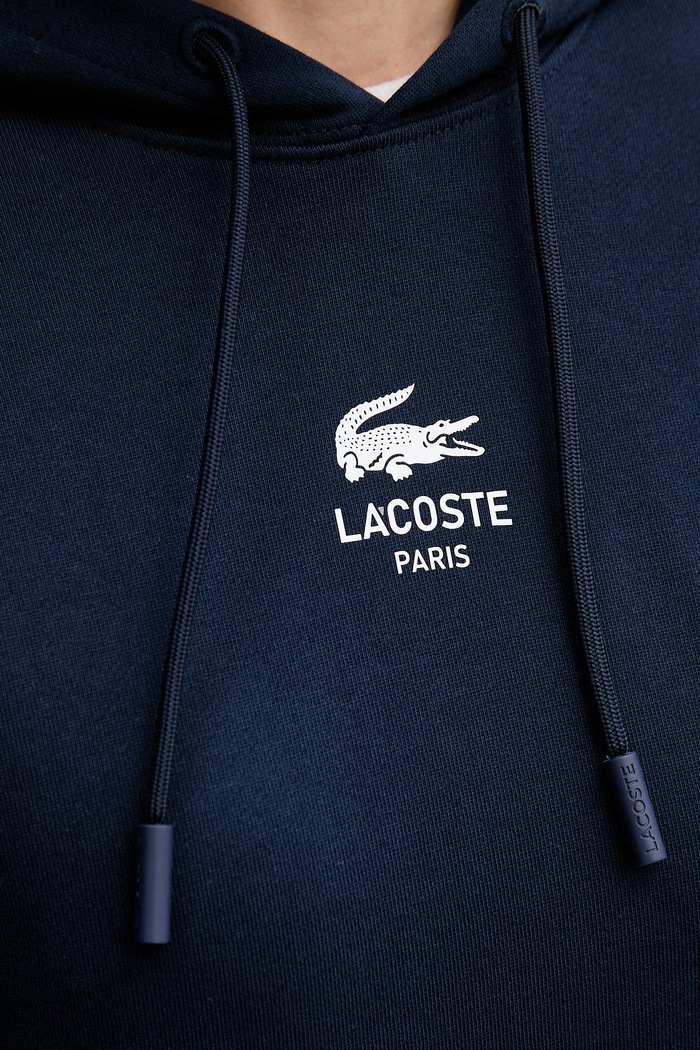 Lacoste mikina s kapucňou bavlnená SH2740
