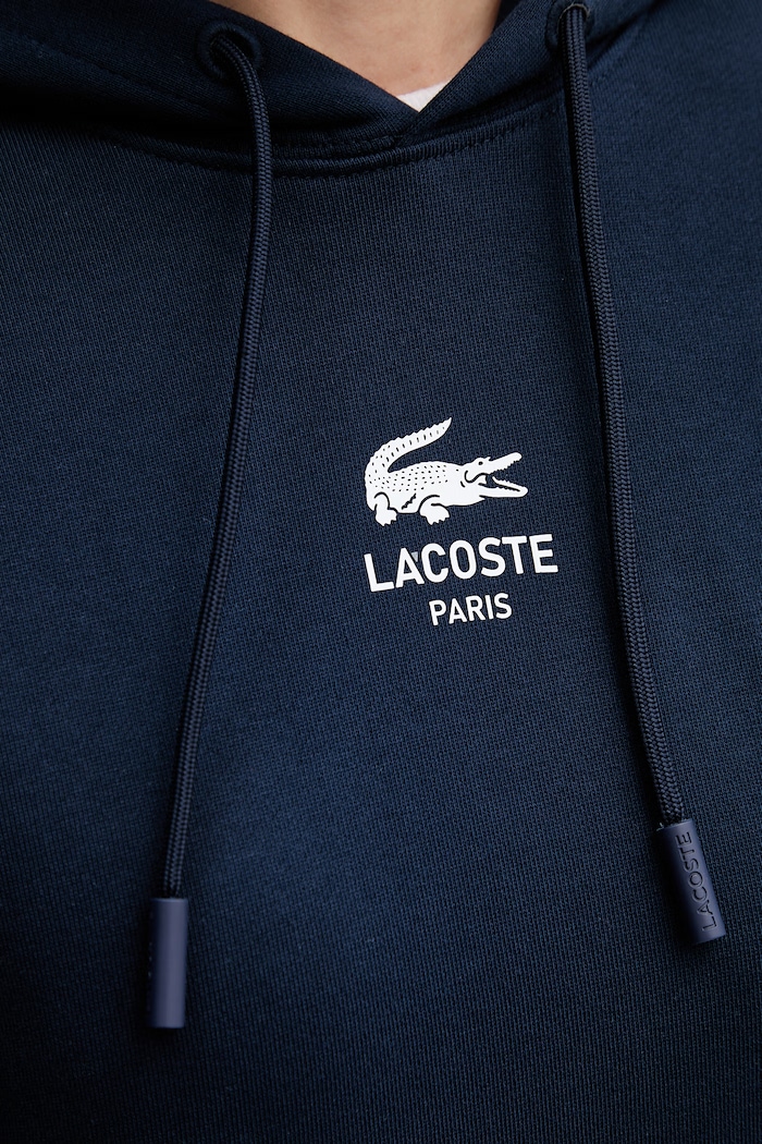 Lacoste mikina s kapucňou bavlnená SH2740