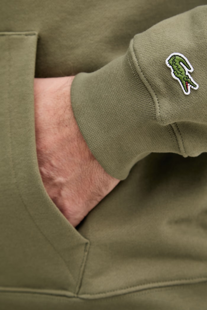 Lacoste mikina s kapucňou bavlnená SH2740