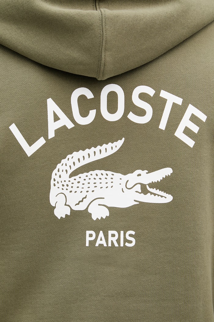 Lacoste mikina s kapucňou bavlnená SH2740