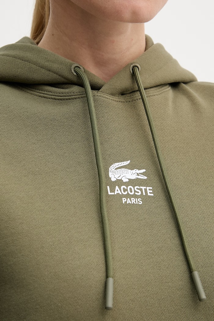 Lacoste mikina s kapucňou bavlnená SH2740