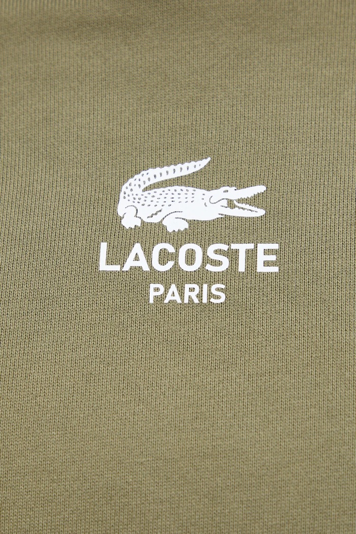 Lacoste pulover s kapuco bombažen SH2740