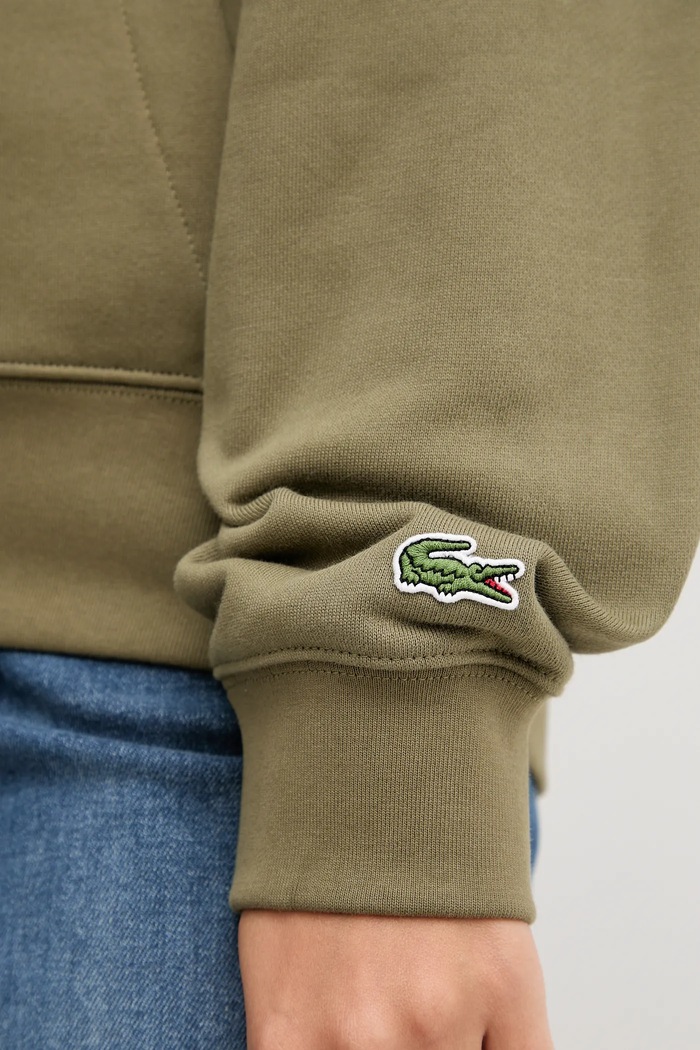 Lacoste pulover s kapuco bombažen SH2740