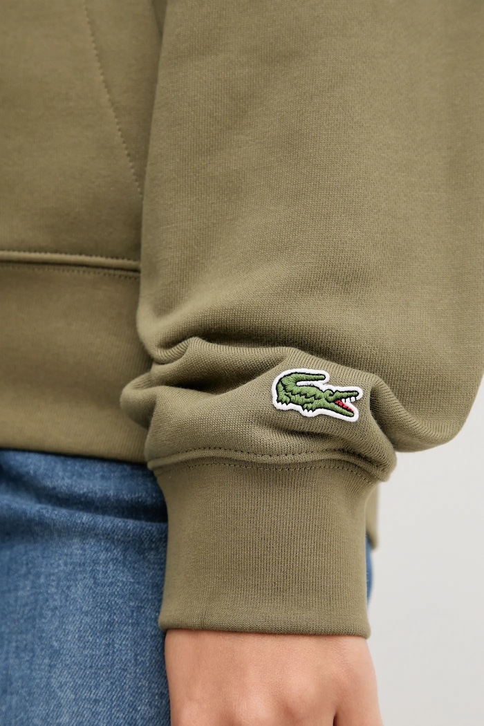 Lacoste pulover s kapuco bombažen SH2740