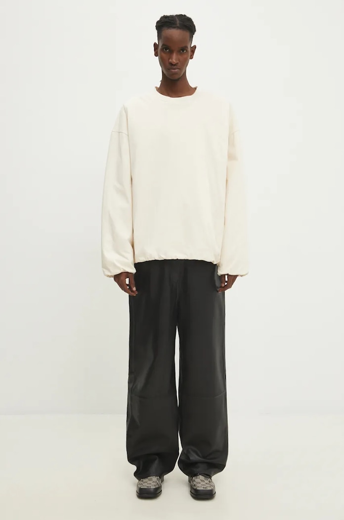 Бавовняна кофта A.P.C. Kook COHFL.M27945.AAD бежевий