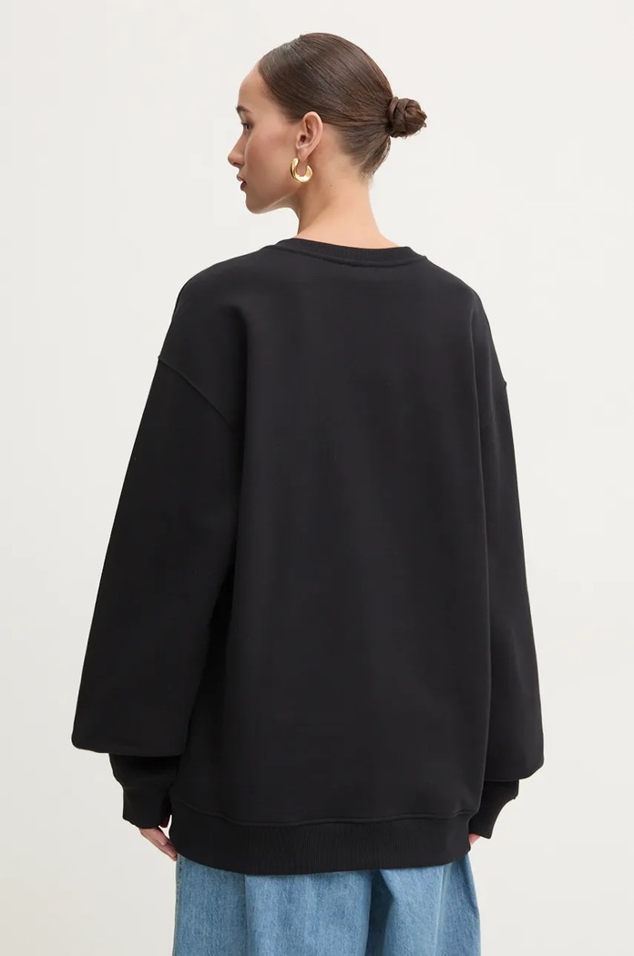 Памучен суичър Y/Project Y CHROME SWEATSHIRT 204SH004 черен