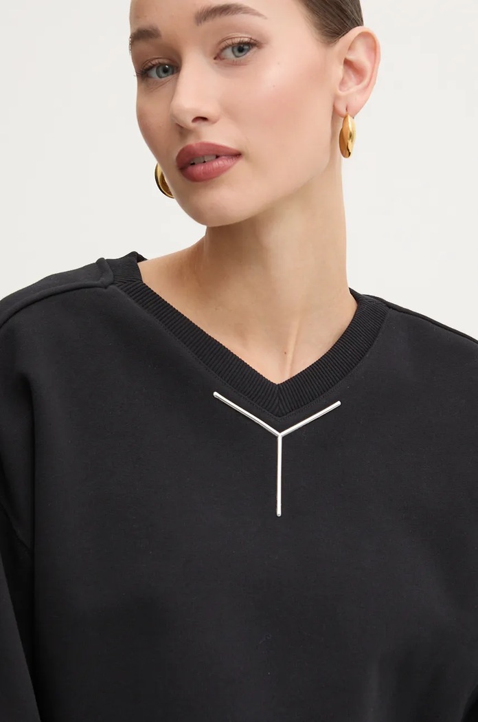 Памучен суичър Y/Project Y CHROME SWEATSHIRT 204SH004