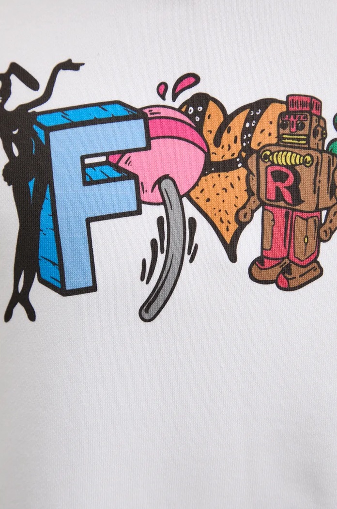 Памучен суичър Fiorucci U01FMSHO092CJ05WH02