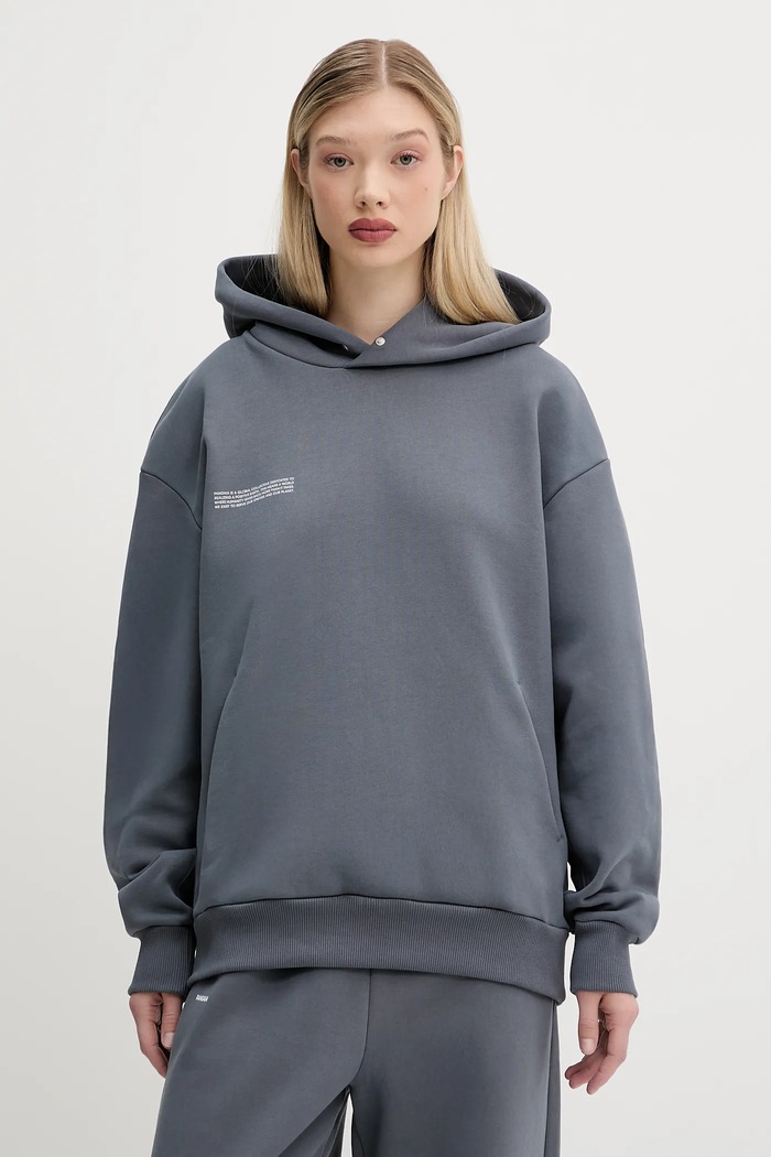 Abbigliamento Pangaia felpa in cotone 10001740 grigio