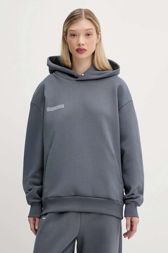 Abbigliamento Pangaia felpa in cotone 10001740 grigio
