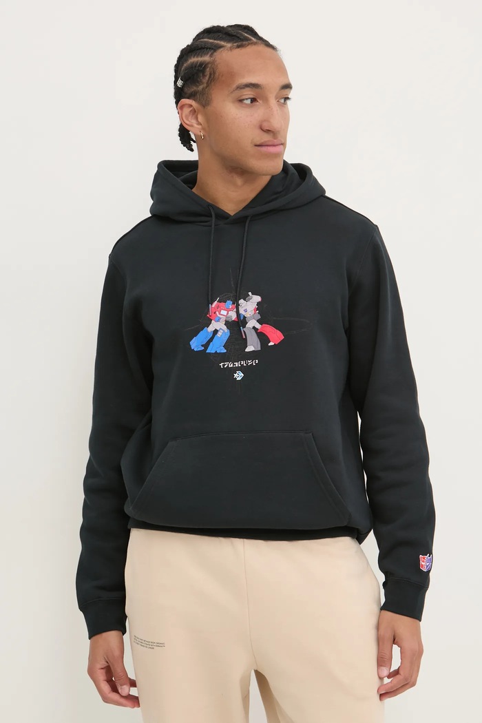 Converse bluză x Transformers 10027820.A01 negru AW24